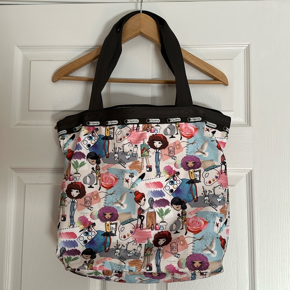 LeSportSac Artists Print Tote